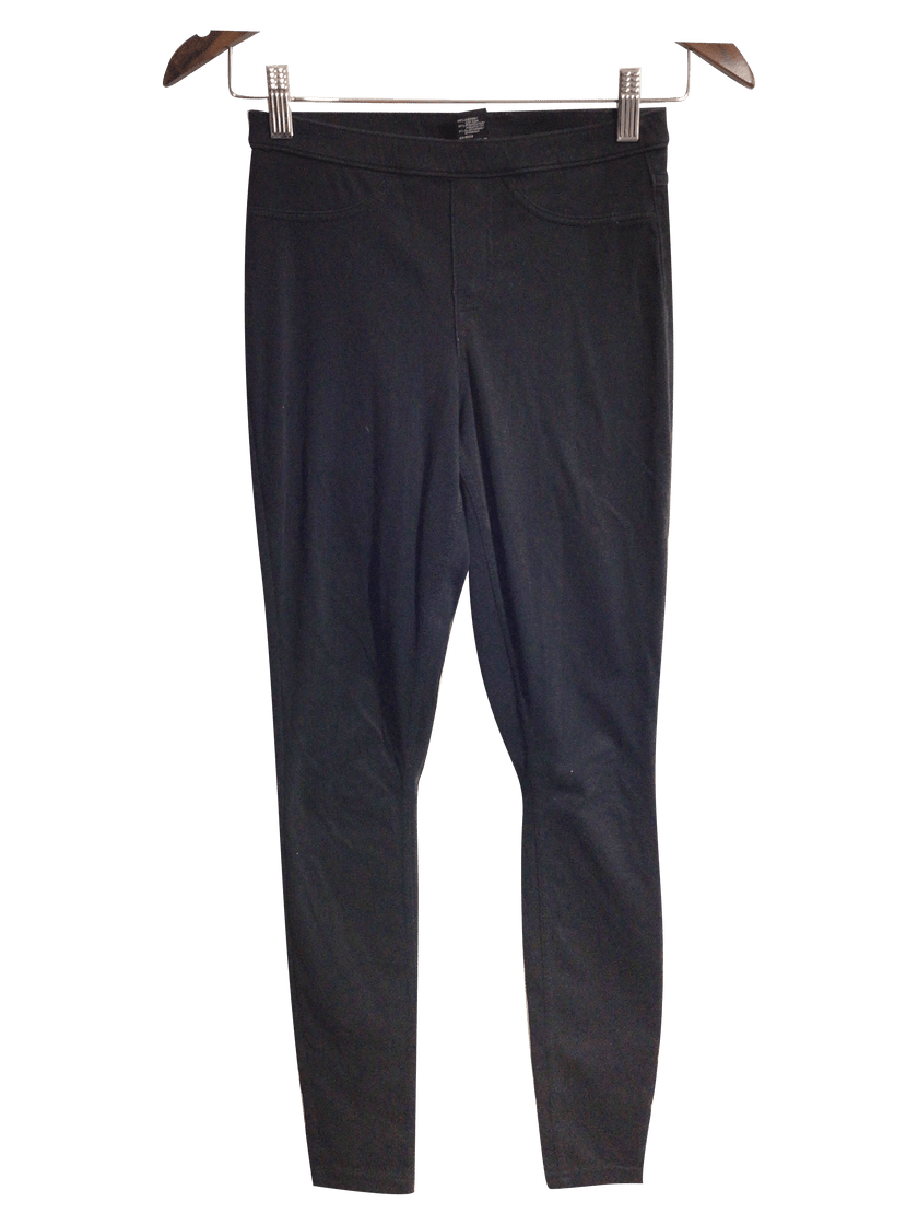 HUE Women Work Pants Regular fit in Black - XS