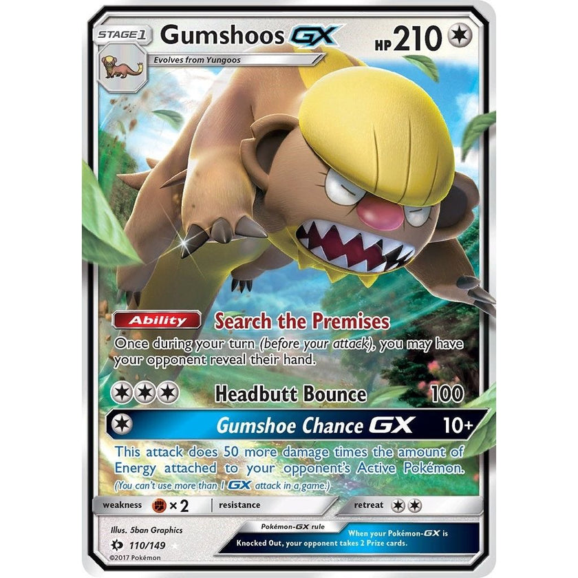 Gumshoos GX (110/149) (SM01)