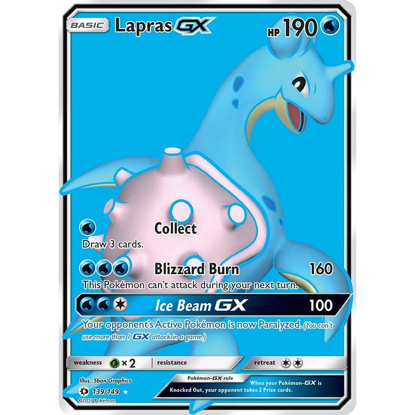 Lapras GX (Full Art) (139/149) (SM01)