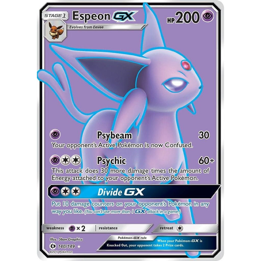 Espeon GX (Full Art) (140/149) (SM01)