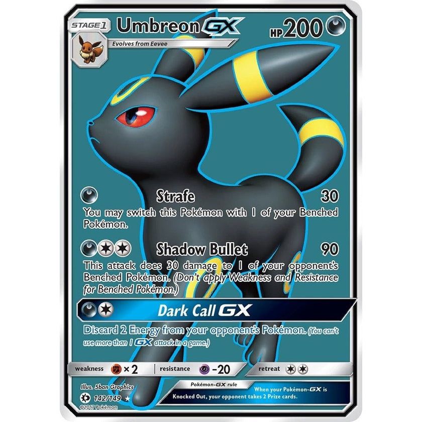 Umbreon GX (Full Art) (142/149) (SM01)