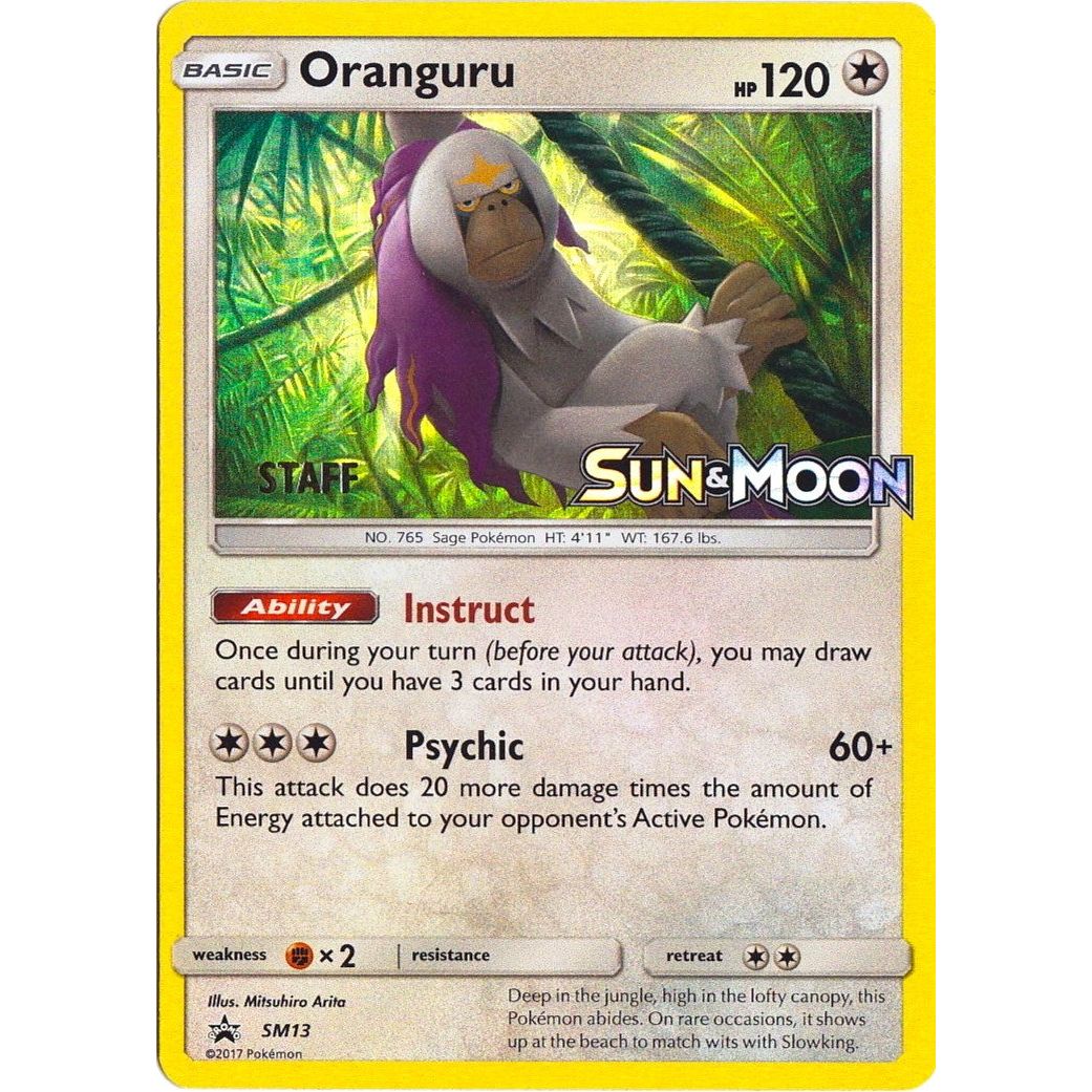 Oranguru - SM13 (Prerelease) [Staff] (SM13) (SMP)
