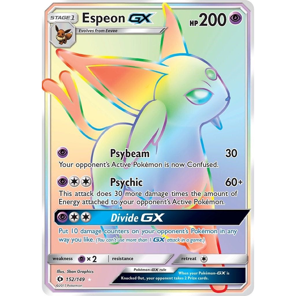 Espeon GX (Secret) (152/149) (SM01)