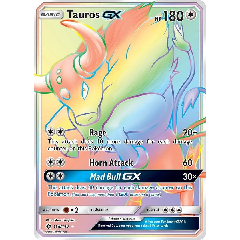 Tauros GX (Secret) (156/149) (SM01)