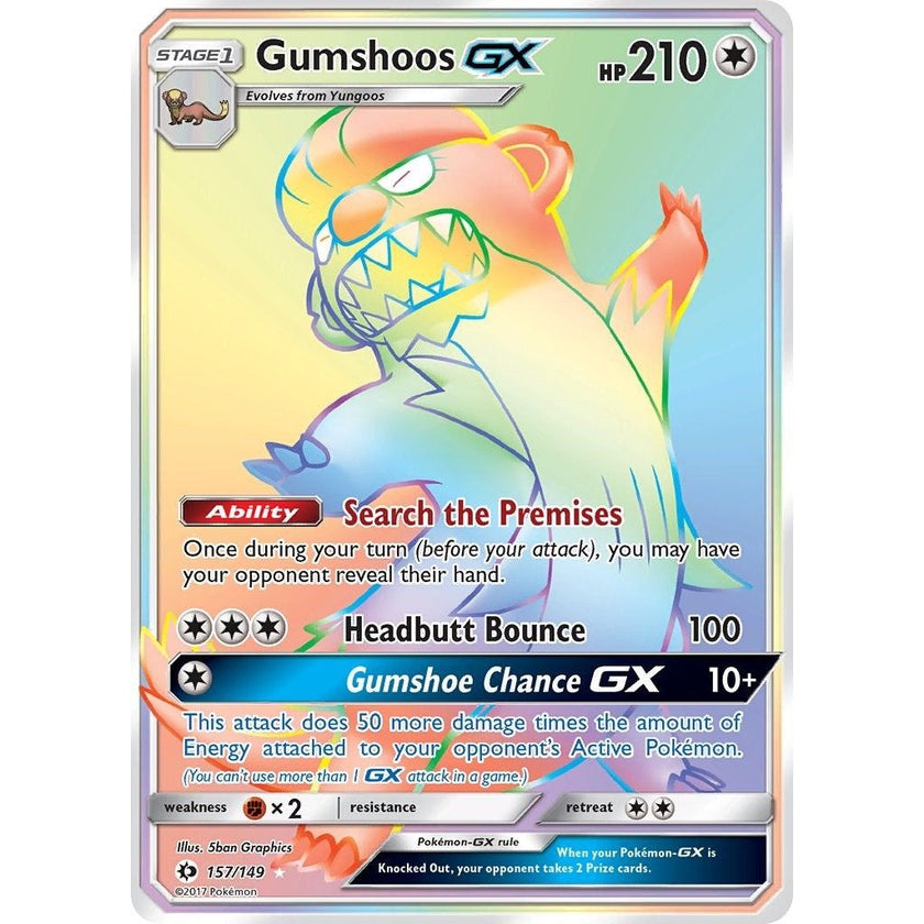 Gumshoos GX (Secret) (157/149) (SM01)