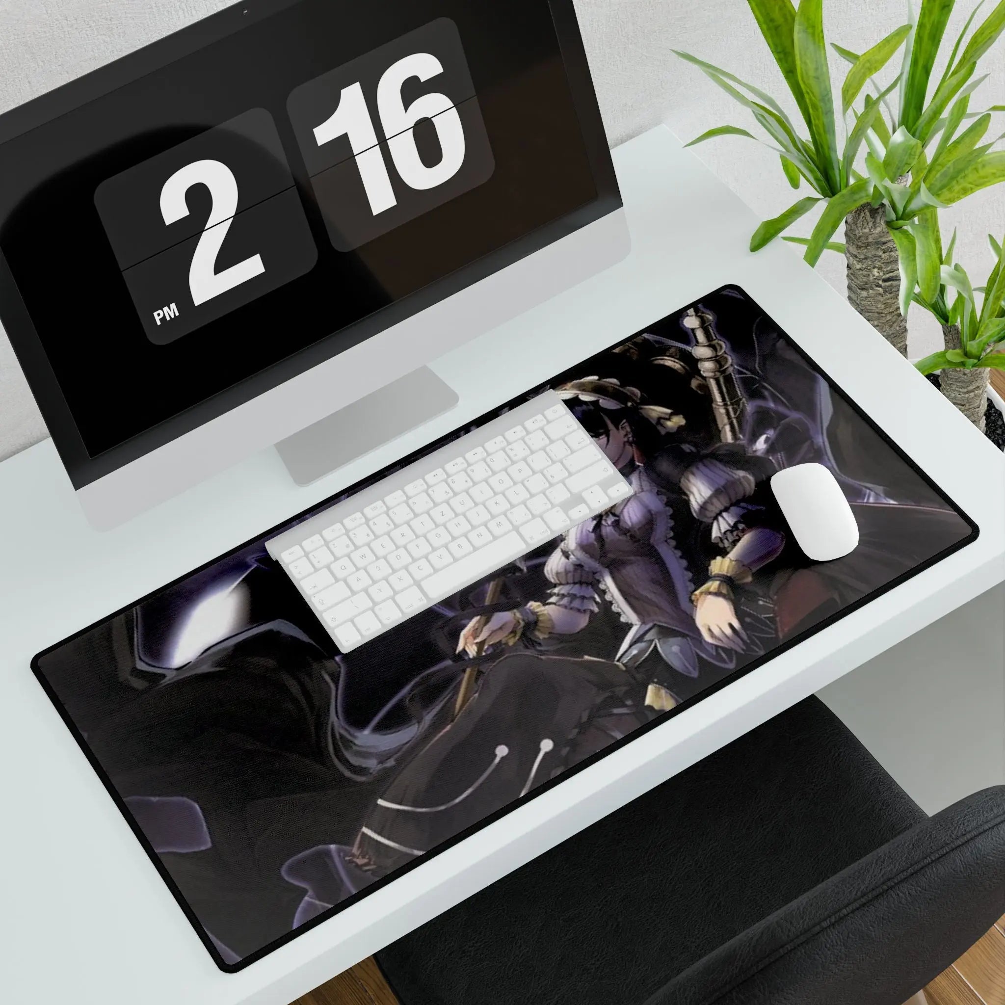 Closed goddess playmat /deskmat