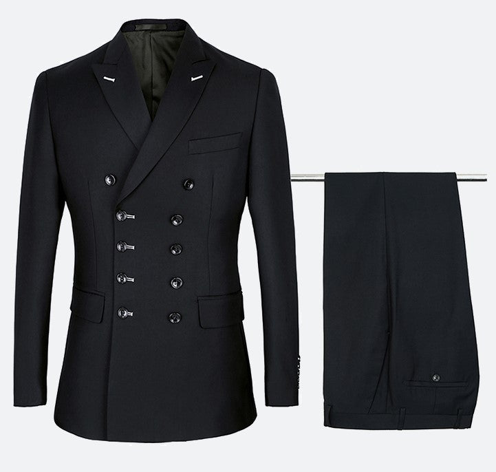 Men's Professional Business Suit – Slim Fit 2-Piece Formal Suit Canada & USA (S–4XL)