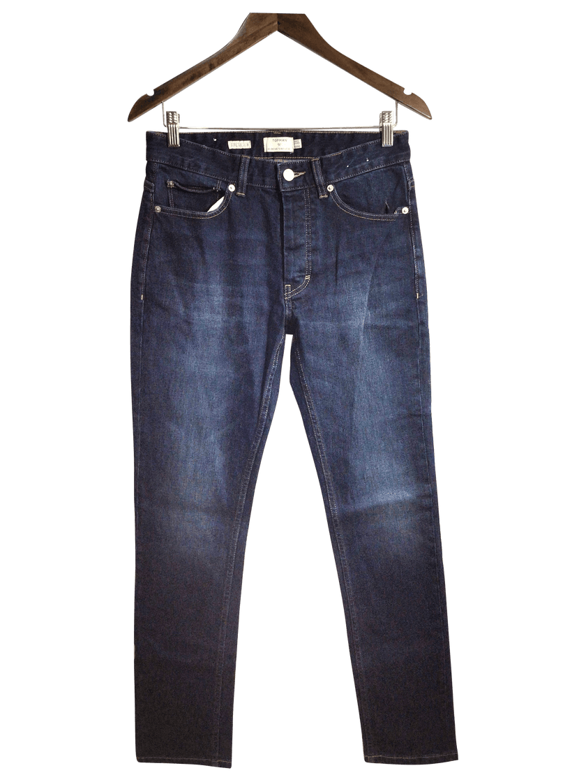 TOPMAN Men Straight-Legged Jeans Regular fit in Blue - 30