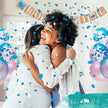 Gender Reveal Balloon Decoration Set – Pink & Blue Party Kit