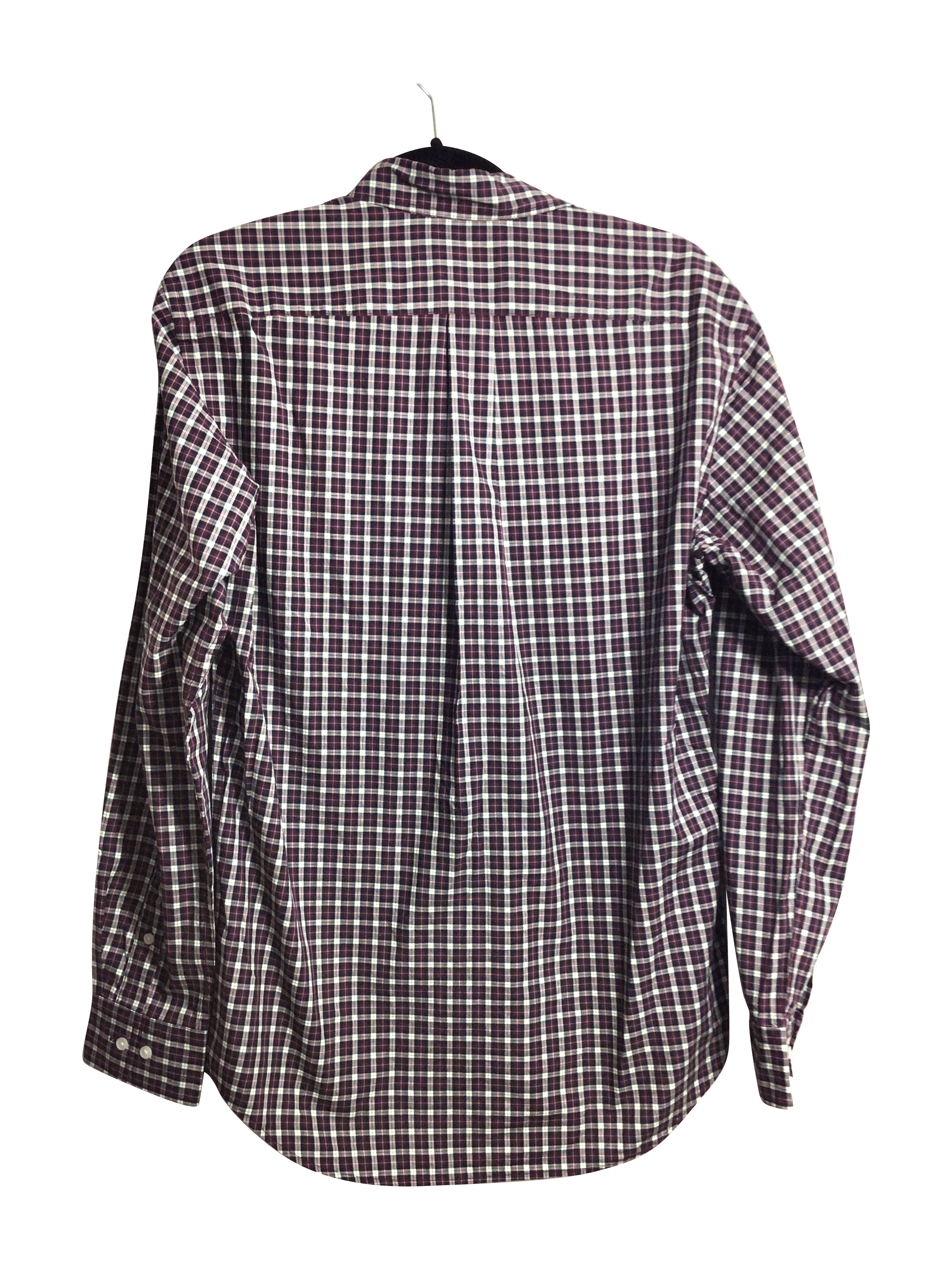 UNIQLO Men Button Down Tops Regular fit in Red - S