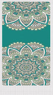 Suede folding yoga mat