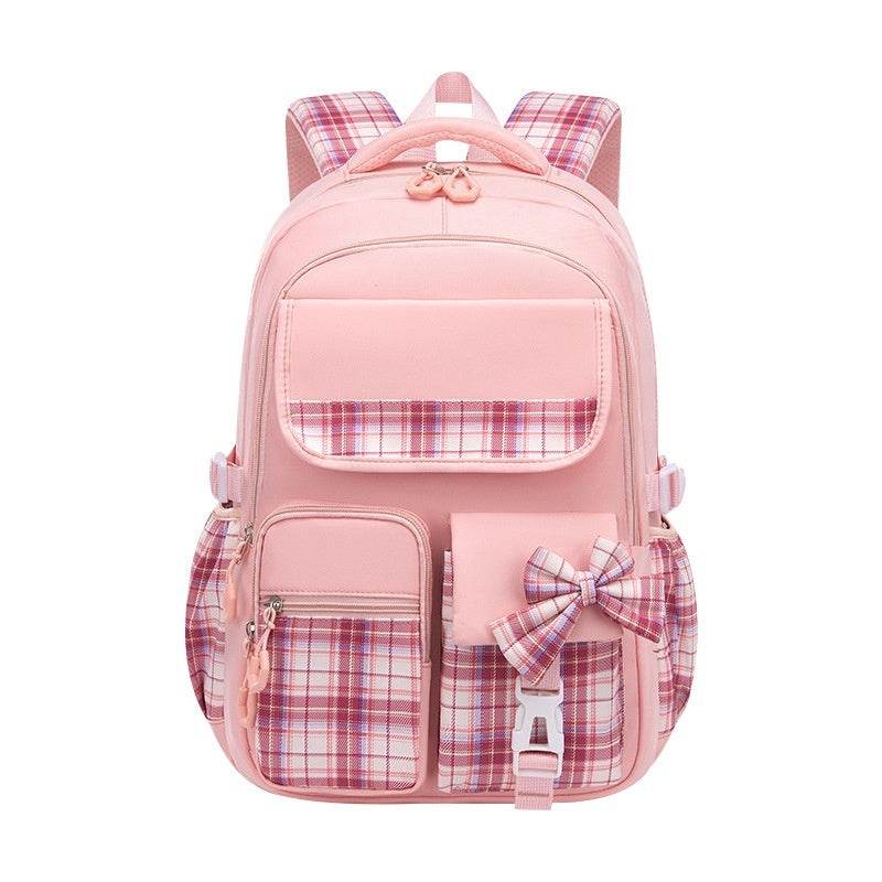 Children's Backpack Lightweight Spine-protective Burden Reduction Large Capacity