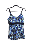 UNBRANDED Women Tankinis Regular fit in Blue - 2XL