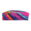Abstract Neon Paint Swirl Weekender Bag | Colorful Travel Tote | Large Tote Bag
