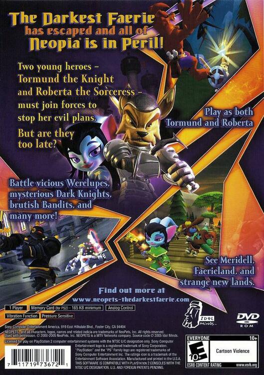Neopets : La Fée la plus Sombre (occasion)