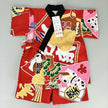 [Pre-Order] Made in Japan Jinbei Set: Lucky Cat 2-Piece Set (Panel Print) (Save 50% in January)