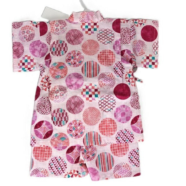 [Pre-Order] Made in Japan Jinbei Set: Traditional Pattern 2-Piece Set (Tsumugi Cotton) (Save 50% in January)