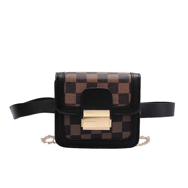 Women's Mini Crossbody Bag – Adjustable Strap | Black & Brown