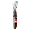 TableCraft 3-Piece Soft-Grip Grilling Tool Set with Dark Wood Handles