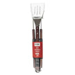 TableCraft 3-Piece Soft-Grip Grilling Tool Set with Dark Wood Handles