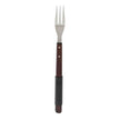 TableCraft Wood Handle Grilling 2-Tined Fork with Soft Grip