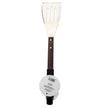 TableCraft Wooden Handle Grilling Turner with Black Soft Grip