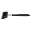 TableCraft Wooden Handle Wide Grill Brush with Black Soft Grip