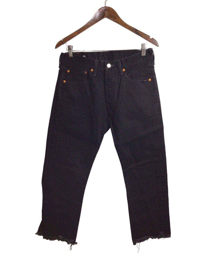 LEVI'S Women Straight-Legged Jeans Regular fit in Black - 32x30