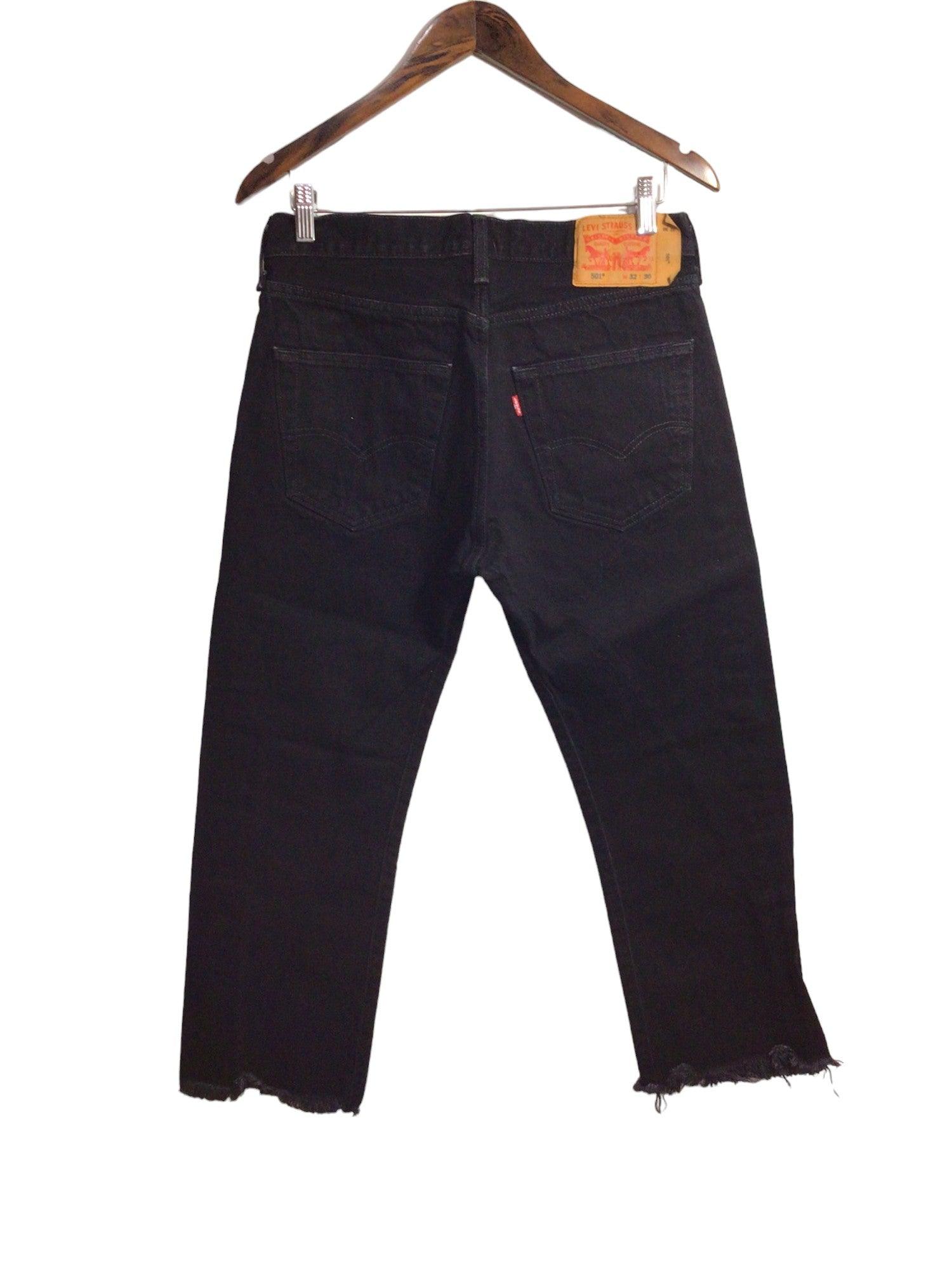 LEVI'S Women Straight-Legged Jeans Regular fit in Black - 32x30