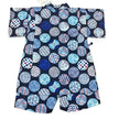 [Pre-Order] Made in Japan Jinbei Set: Traditional Pattern 2-Piece Set (Tsumugi Cotton) (Save 50% in January)