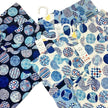 [Pre-Order] Made in Japan Jinbei Set: Traditional Pattern 2-Piece Set (Tsumugi Cotton) (Save 50% in January)
