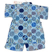 [Pre-Order] Made in Japan Jinbei Set: Traditional Pattern 2-Piece Set (Tsumugi Cotton) (Save 50% in January)