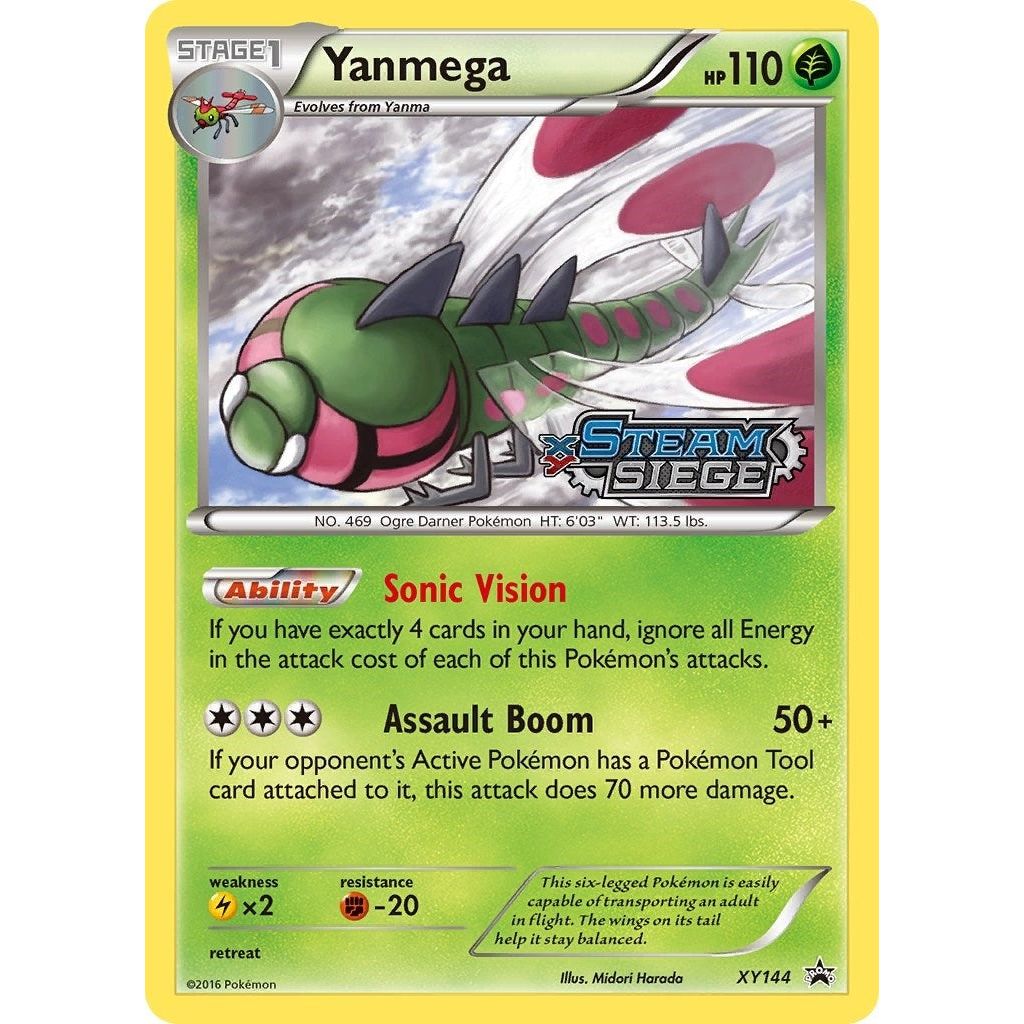 Yanmega (XY Steam Siege Prerelease) (XY144) (PR)