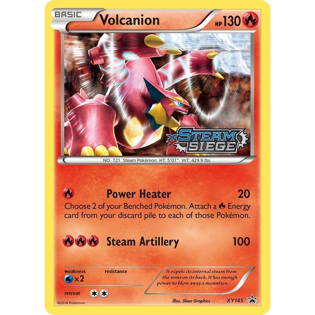 Volcanion (XY Steam Siege Prerelease) (XY145) (PR)