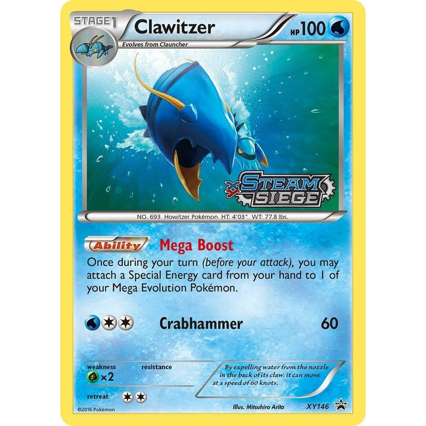 Clawitzer (XY Steam Siege Prerelease) (XY146) (PR)