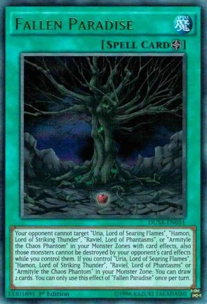 Fallen Paradise (DUSA-EN031) - Duelist Saga 1st Edition