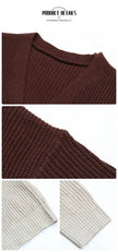 New style Autumn Winter Women Long Knitted Sweater Cardigan
