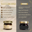 Résine de Shilajit Pure Upakarma Ayurveda avec poussière d'or