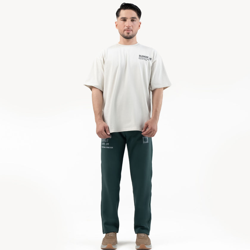SILENCER 09 OVERSIZE TEE — TACTICAL BEIGE
