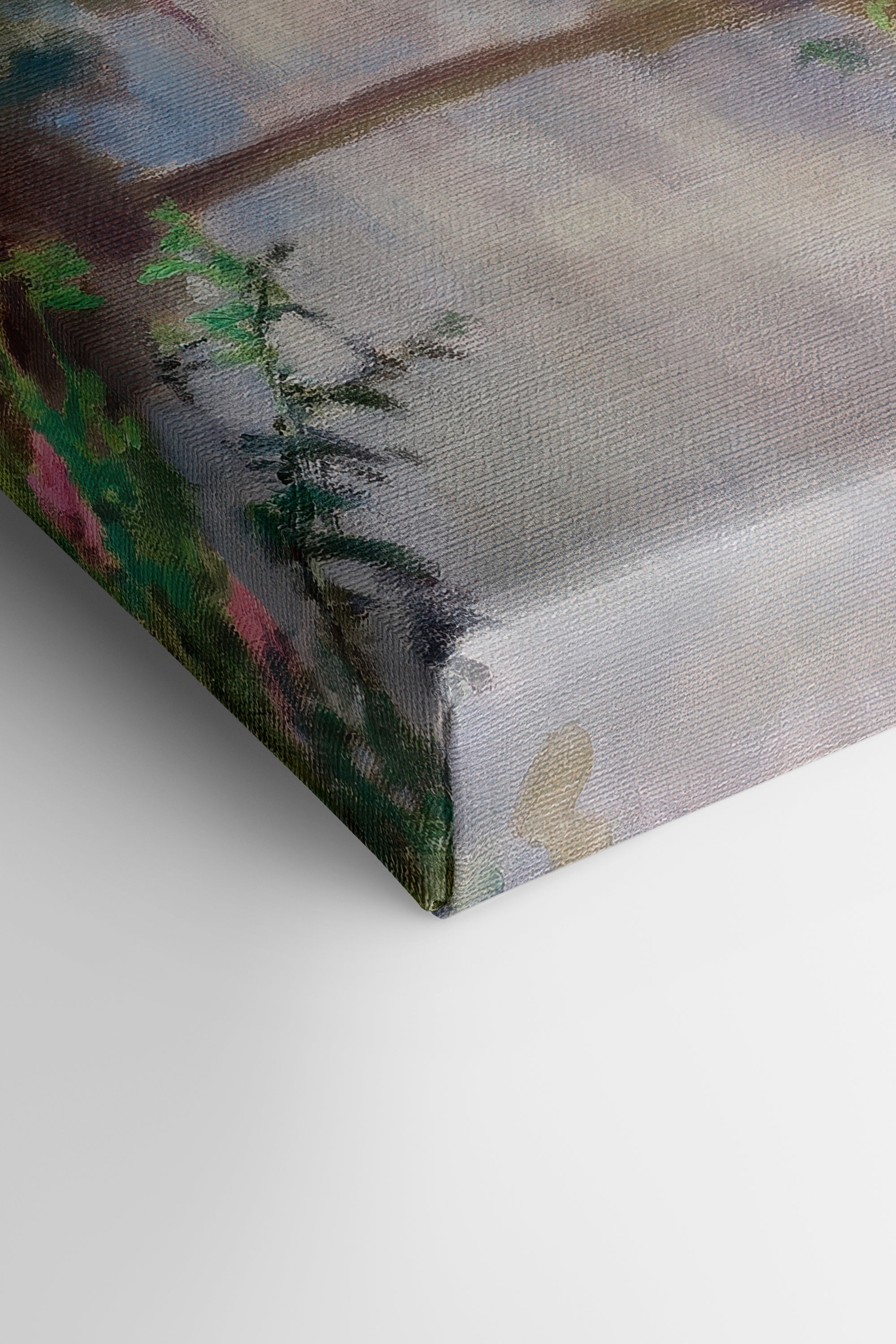 DOUCE RIVIÈRE, Oeuvre sur toile étirée