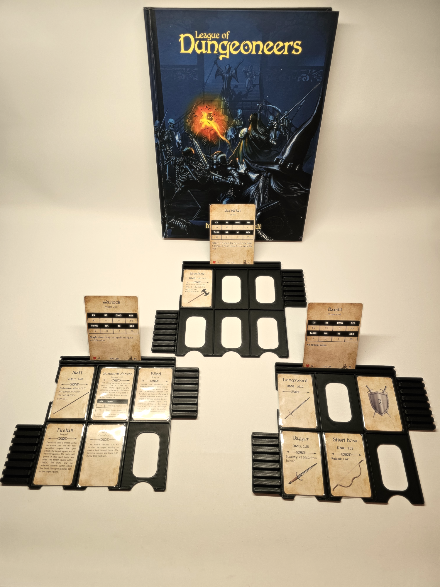 League of Dungeoneers - Enemy equipment stands (Set of 3)