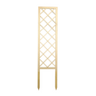 Cross-Hatch Wooden Trellis