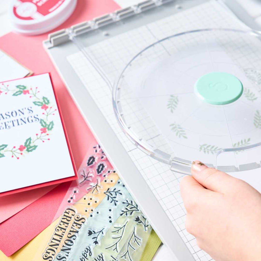 Sizzix Stencil & Stamp Tool Accessory Stamp & Spin Tool