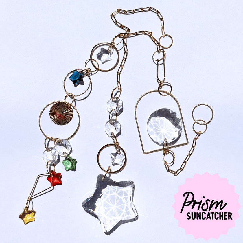 Falling Star Prism Suncatcher