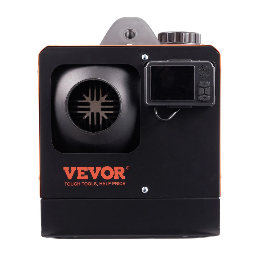 VEVOR 8KW Diesel Air Heater, Bluetooth App Control All-in-One Diesel Heater with Automatic Altitude Adjustment, Remote Control and LCD, Portable Parking Heater for RV, Trailer, Camper Van, Boat