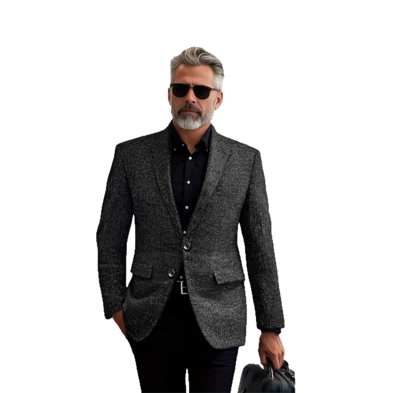 Men's Slim Fit Single-Breasted Leisure Jacket – 3 Colors, S–2XL