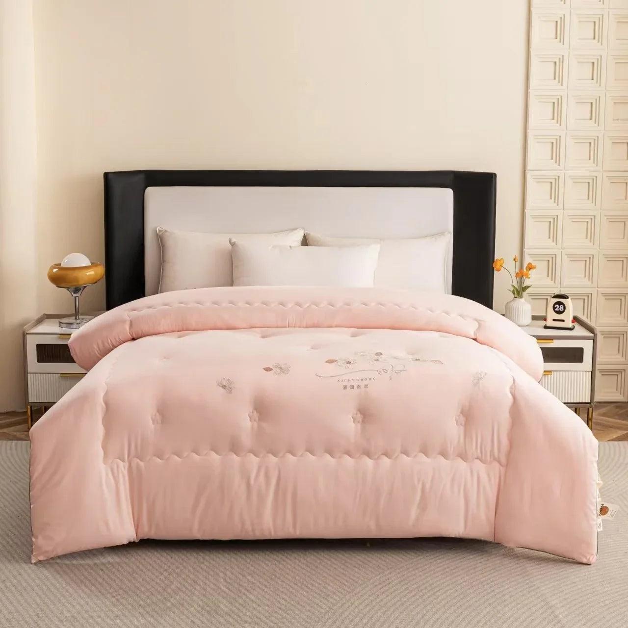 Comfortable Soybean Cellucotton Single Double Duvet Airable Cover Lunch Break Spring Summer Thin Quilt Duvet Insert