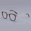 Pure Titanium Vintage Rectangle Crystal Transparent Myopia Glasses Reading  Unisex Spectacle Frame Designer Eyeglasses GMS806 Eyewear