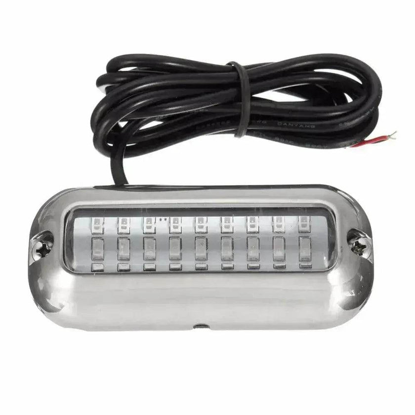 12V led 27 LED marine stainless steel lamp With extension Cable