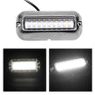 12V led 27 LED marine stainless steel lamp With extension Cable
